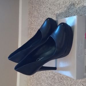 Jessica Simpson Dream Nappa Black pump size 10